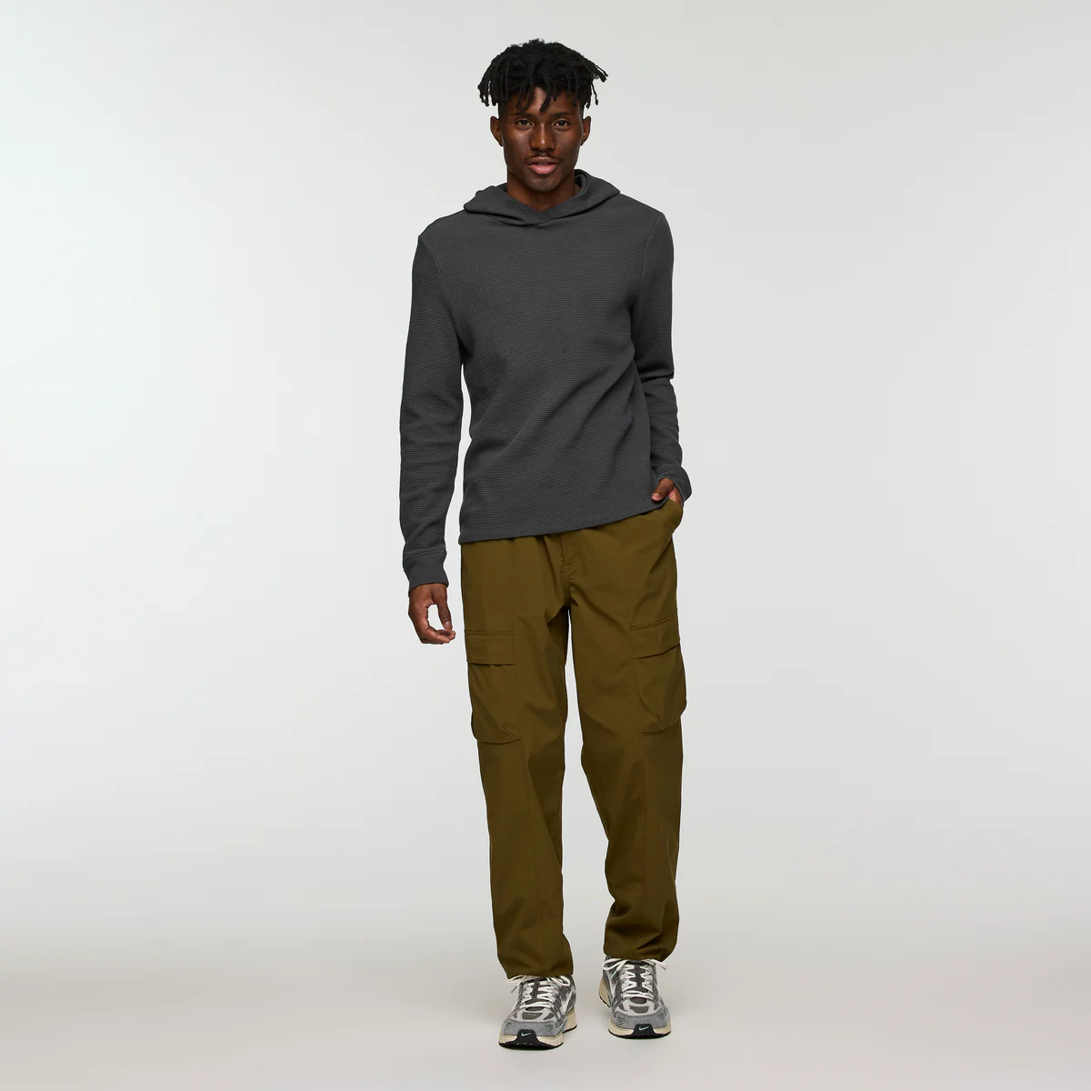 Atajo Long-Sleeve Waffle Hoodie - Men's - Image 2